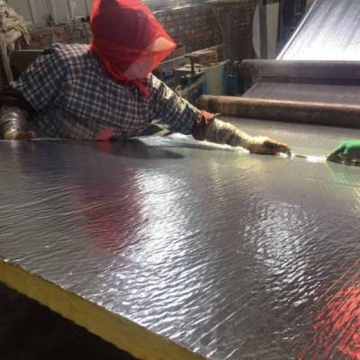 Best Price Fire Insulation Roofing Material Rock Wool With Aluminum Foil